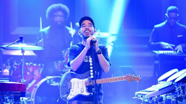 Mike Shinoda Performs “Crossing a Line” with The Roots on Fallon