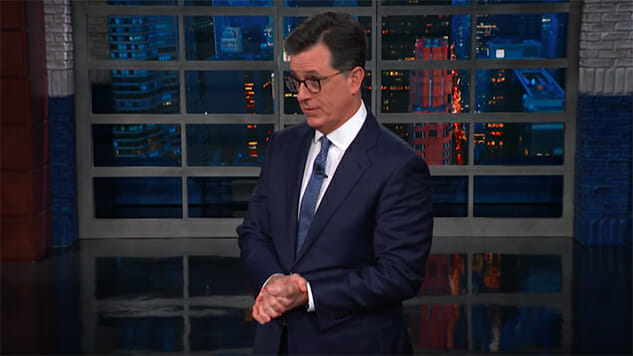 Stephen Colbert Shreds Sarah Huckabee Sanders in Late Show Segment