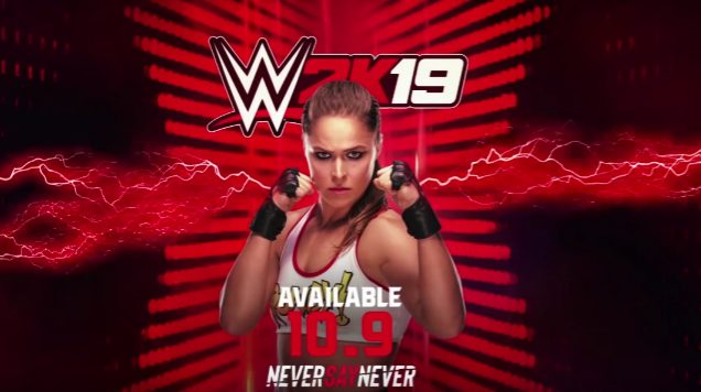 “Rowdy” Ronda Rousey Coming to WWE 2K19 as Preorder Character
