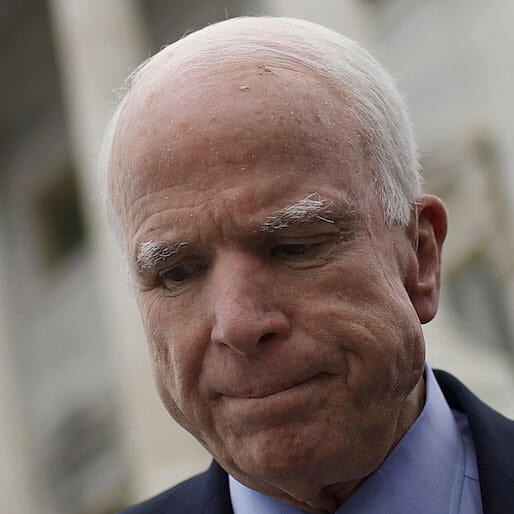 John McCain Won't Rest Until He Drives a Stake Through Trump's Political Career