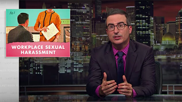 John Oliver Talks Workplace Sexual Harassment and #MeToo with Anita Hill on Last Week Tonight