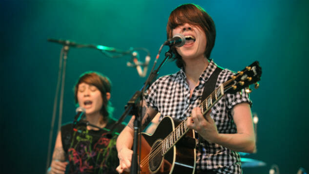Two Hand-Painted Guitars Stolen from Tegan and Sara