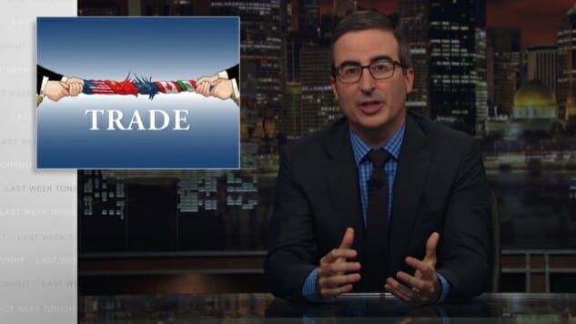 Watch John Oliver Outline the Nuances of International Trade, Which, It Turns Out, Is not Trump’s “Thing”