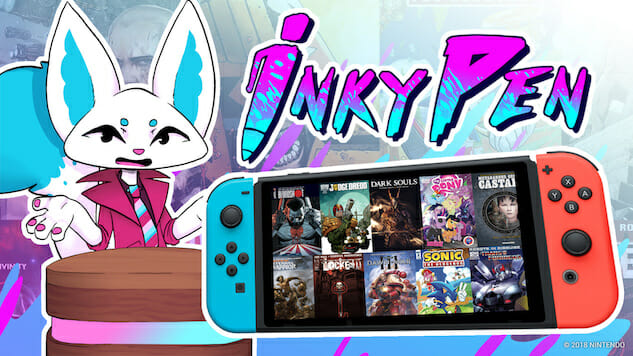InkyPen Brings Comic Reading to the Nintendo Switch