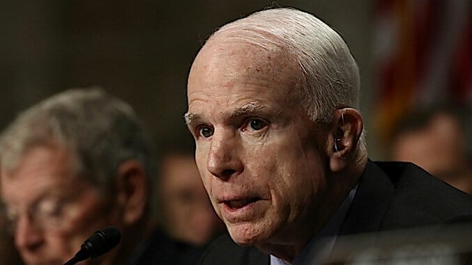 John McCain’s Supreme Court Obstructionism is Tantamount to Treason
