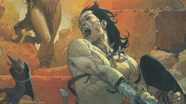Jason Aaron & Mahmud Asrar Bring Conan the Barbarian Back to Marvel in January