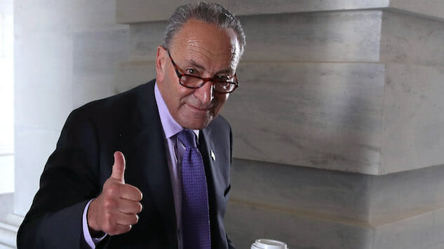 Chuck Schumer is Starting to Sound a Lot Like Bernie Sanders, and We Don’t Know What to Think
