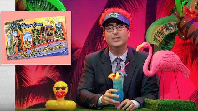 Watch John Oliver Tackle Felony Disenfranchisement, Because Come on, Florida