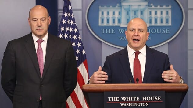 McMaster: It Was “Wholly Appropriate” for Gary Cohn to Secretly Remove a Trade-Related Document from Trump’s Desk