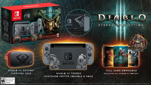 Diablo 3: Eternal Collection Will Get Its Own Nintendo Switch Bundle