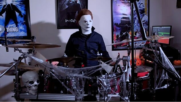 Watching Michael Myers Rock the Drums Is the Best, Weirdest Four Minutes You’ll Spend Today