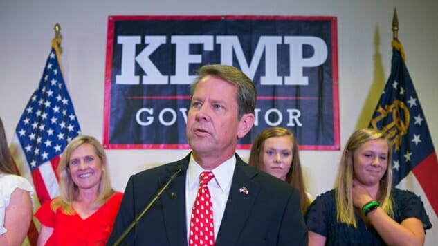 Georgia Republican Brian Kemp, Running for Governor, is “Concerned” that People Are Voting