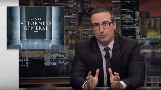John Oliver Calls Attention to State Attorneys General Races in Latest Last Week Tonight Segment