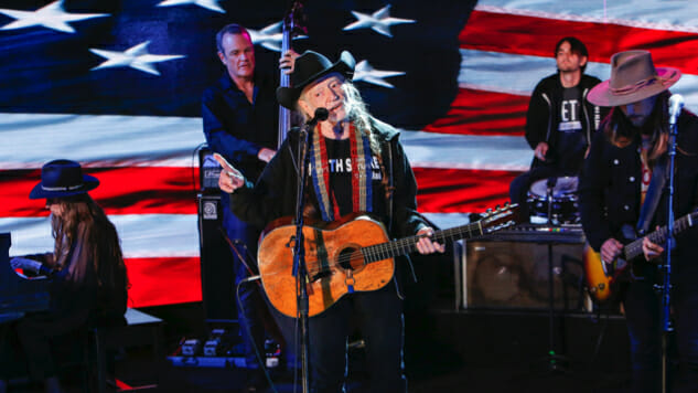 Watch Willie Nelson Perform New Song “Vote ‘Em Out” on Jimmy Kimmel Live!