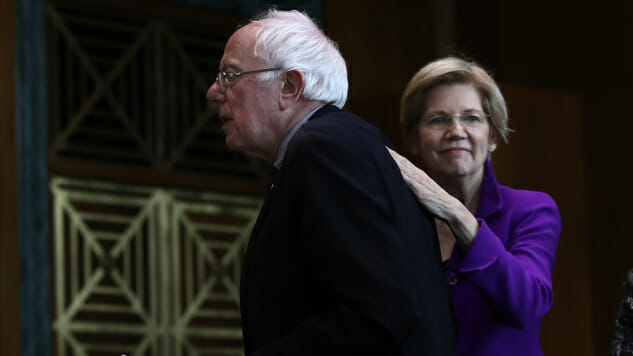 Bernie Sanders and Elizabeth Warren Both Stand to Benefit From Announcing First. Who Will Take the Leap?