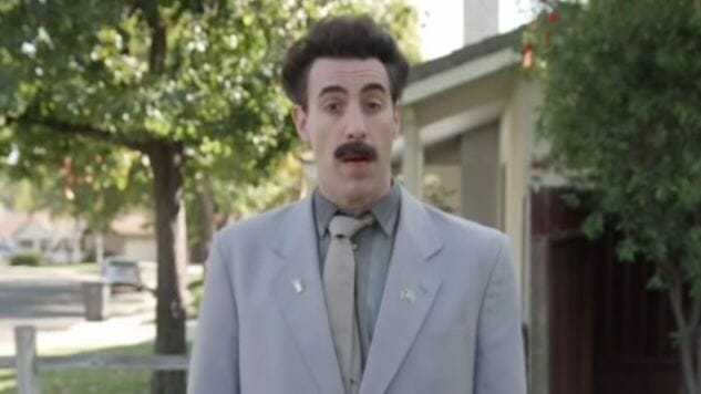Borat Canvasses for Trump on Jimmy Kimmel Live
