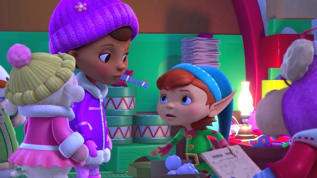Exclusive: Tony Hale Returns as Tobias the Elf in Doc McStuffins‘ Christmas Special