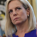 Protesters Flock to Kirstjen Nielsen's House to Call for Her Resignation