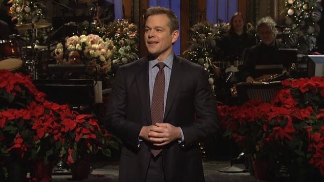 Matt Damon Helps Saturday Night Live End 2018 With Its Best Episode in Months