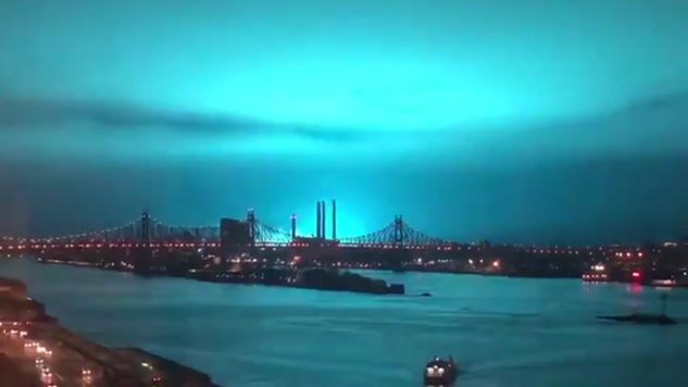Despite What It Looked Like, Aliens Did Not Invade Queens Last Night