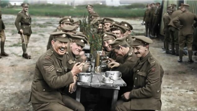 See WWI in Color, in Peter Jackson’s They Shall Not Grow Old