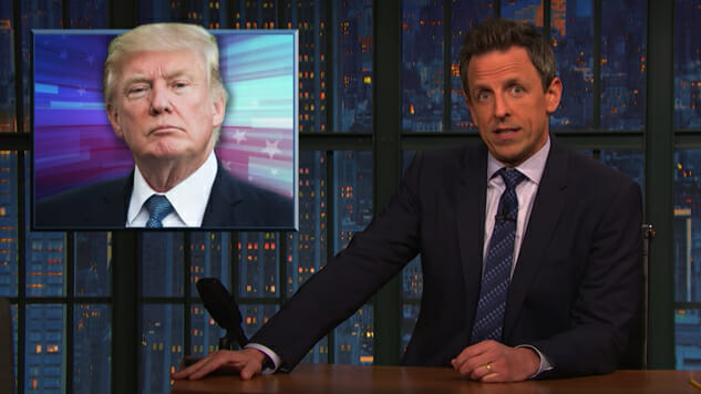 Seth Meyers Criticizes Networks for Allowing Trump to “Repeat His Lies” During Primetime