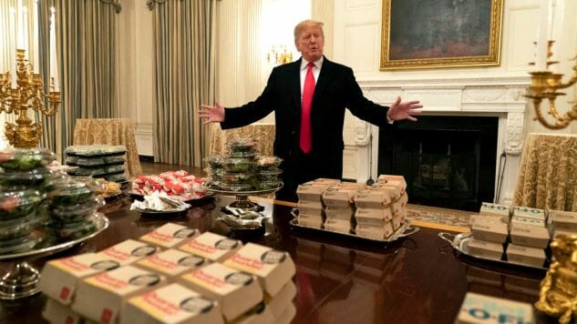 The Funniest Tweets About Trump’s Fast Food Feast for Clemson’s Football Team