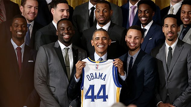 Golden State Warriors, with No Invite from Trump, Meet with Obama Instead