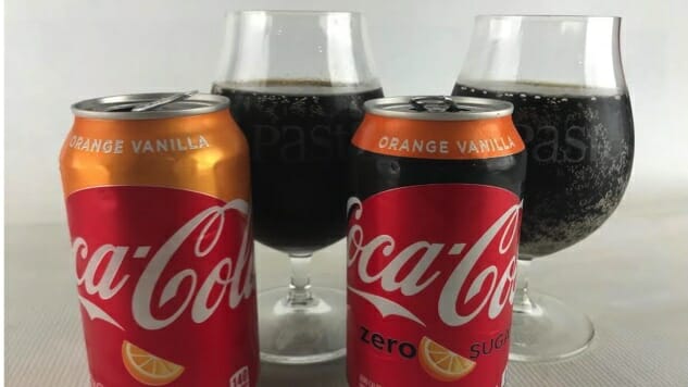 Taste Test: Orange Vanilla Coke and Orange Vanilla Coke Zero Sugar