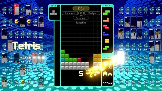 Nintendo Switch’s Tetris 99 Turns Tetris into a Battle Royale Game