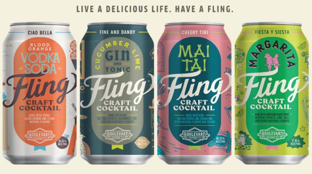 Boulevard Brewing Co. Is Launching a Lineup of “Fling Craft Cocktails”
