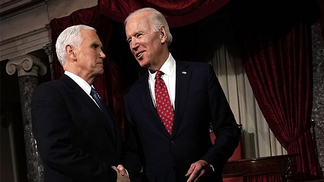 Joe Biden Calls Homophobic Sycophant Mike Pence a “Decent Guy”