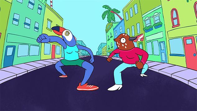 Get a First Look at Tuca & Bertie, Netflix’s New Animated Comedy Starring Tiffany Haddish and Ali Wong