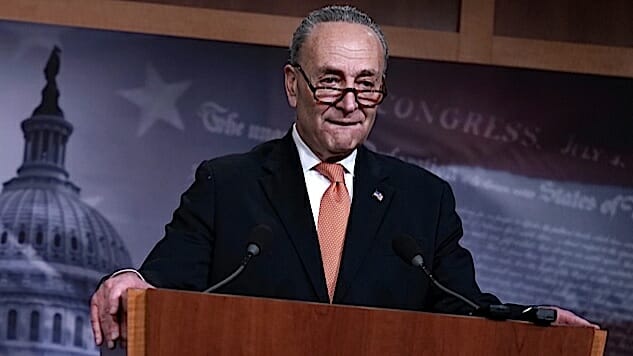 The Best Tweets About Chuck Schumer’s Capitulation