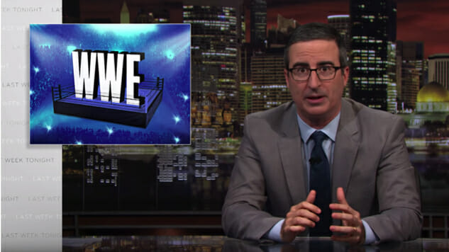 John Oliver Looks at WWE’s Ridiculous Employment Practices