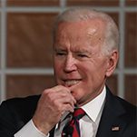 Joe Biden Jokes About Inappropriate Touching After Vowing to Be More 