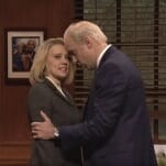 SNL's Cold Open Features Jason Sudeikis as a Handsy Joe Biden