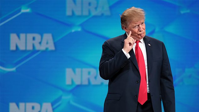 Trump Announces He’s Pulling the U.S. Out of U.N. Arms Treaty to Suck Up to the NRA