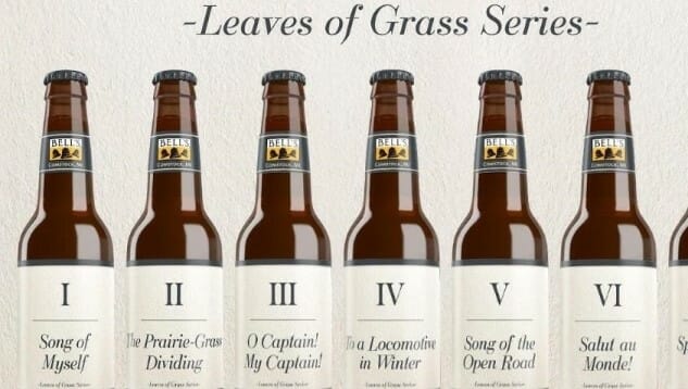 Bell’s Brewery Unveils Beer Series Inspired by Walt Whitman’s Leaves of Grass