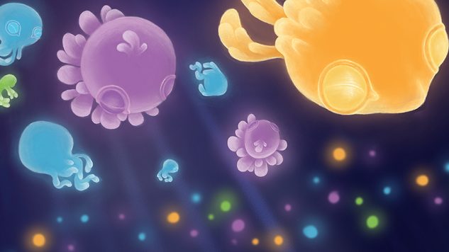 The Card and Dice-Drafting Board Game Noctiluca Shines Brightly