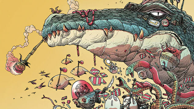 Exclusive Preview: Grunt: The Art and Unpublished Comics of James Stokoe is Glorious Chaos