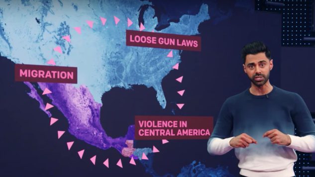 Hasan Minhaj Tackles the Absurdity of the NRA in Latest Episode of Patriot Act
