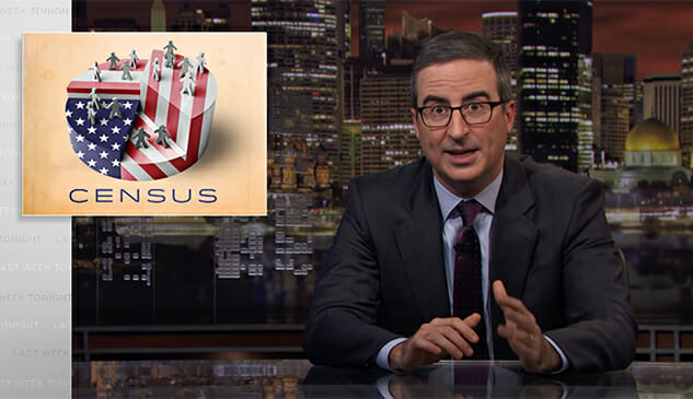 John Oliver Is Counting on You on Last Week Tonight‘s Census-Taking Season Finale