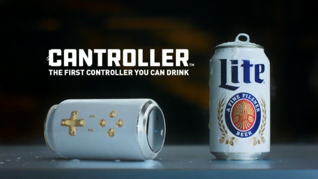 This Beer Can Doubles as a Videogame Controller
