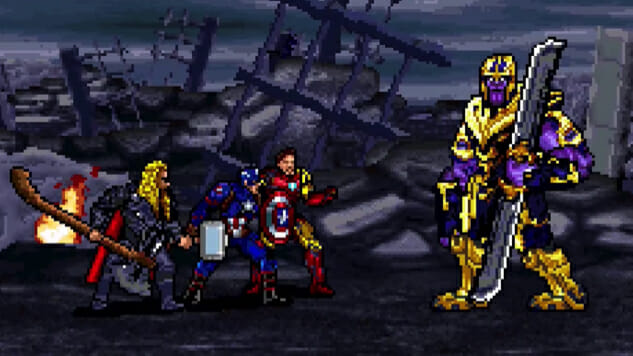 Amazing YouTuber-Created Video Reimagines Epic Avengers: Endgame Battle in 16-Bit