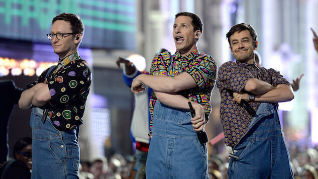 The Lonely Island Perform New Track During Clusterfest Warm-up Show
