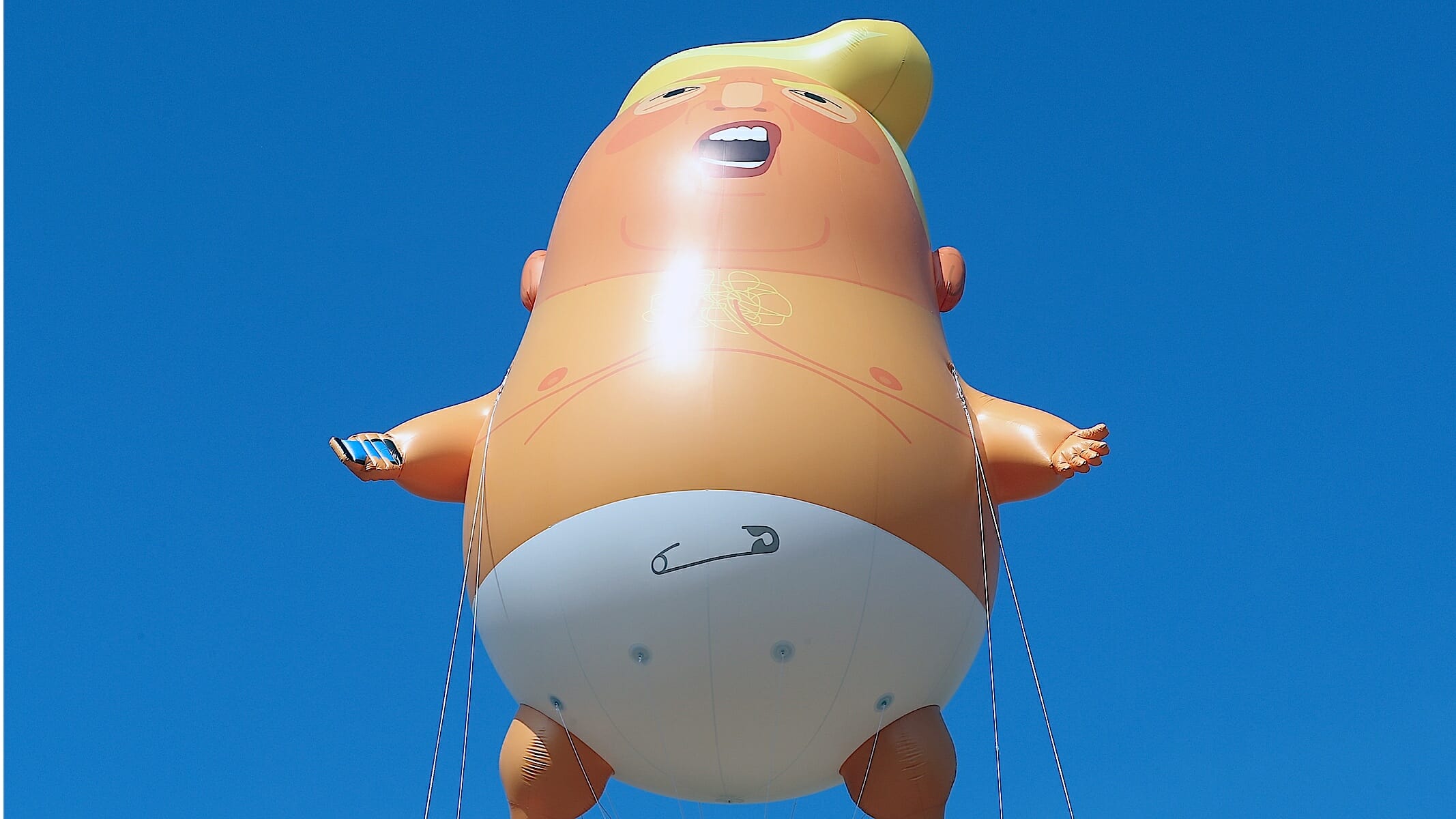 Good News for Fans of the Baby Trump Balloon: He’s Coming to D.C.