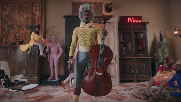 Blood Orange Says “Oui” to Powdered Wigs in New “Benzo” Video