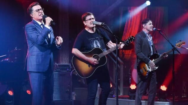 Watch The Mountain Goats Play “Sicilian Crest” on The Late Show, Sing “This Year” Live with Stephen Colbert