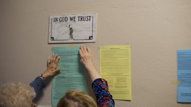 South Dakota Public Schools Forced to Post “In God We Trust” Signs